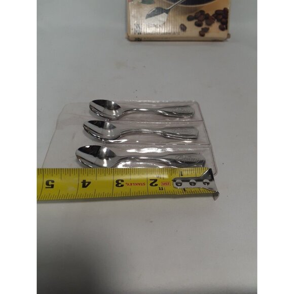 WMF Cromargan 4” Espresso Spoon - Set Of 6- 18/10 Espressoloffel Germany - Picture 6 of 6